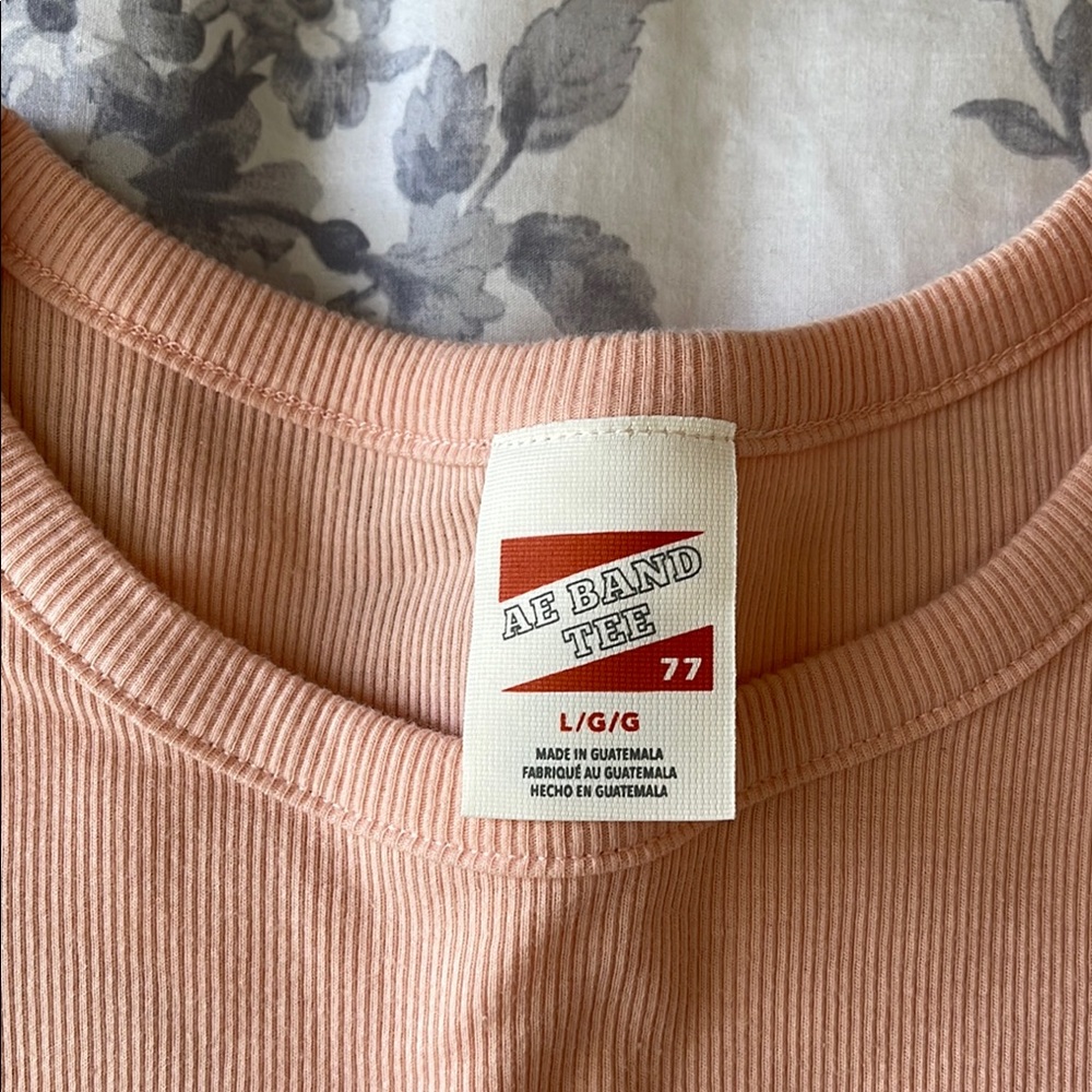 American Eagle AE band tees baby tee - Picture 3 of 5